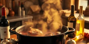 Coq au Vin - French braised chicken in wine.png