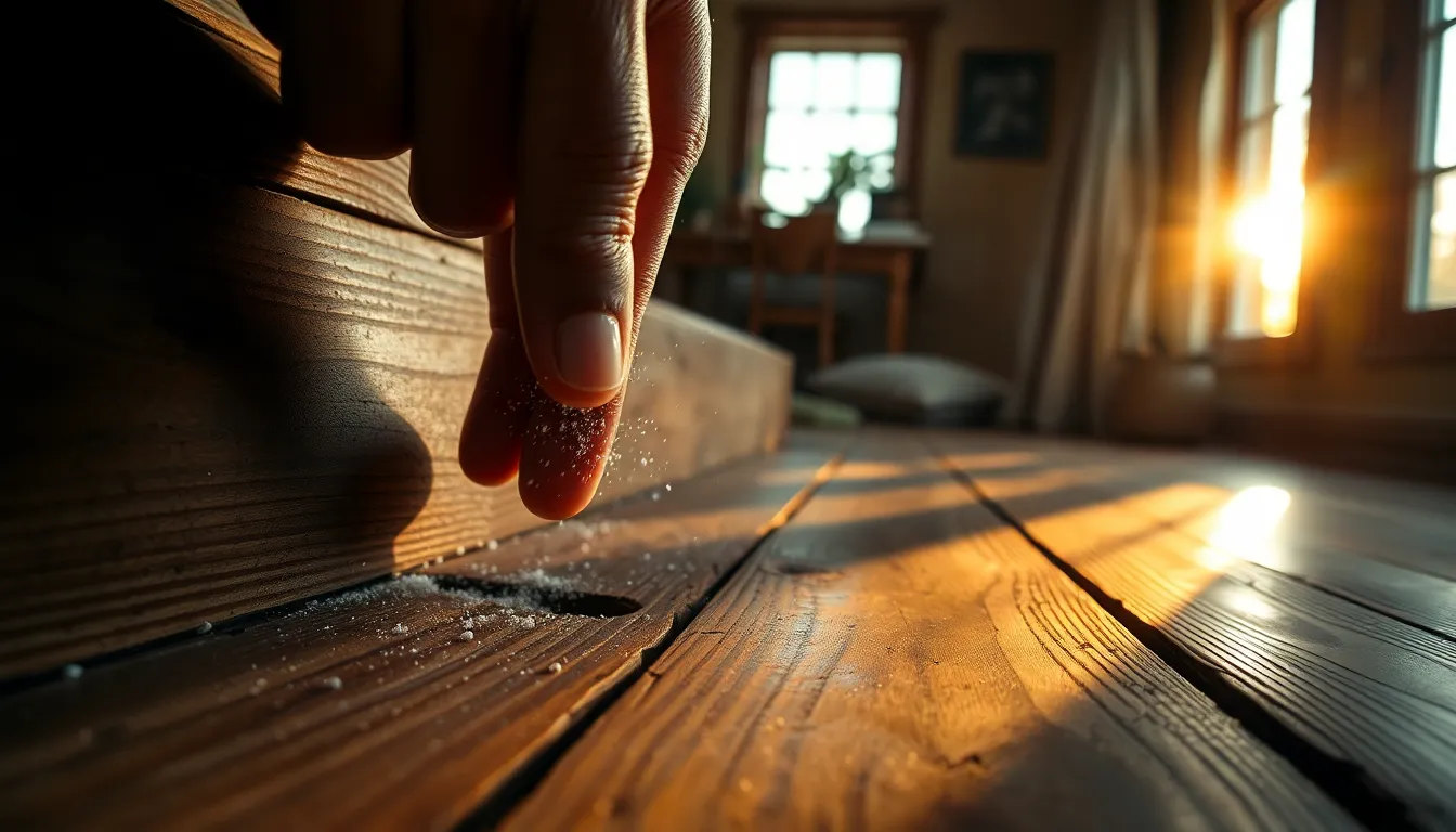 DIY fixes for squeaky wooden floor boards