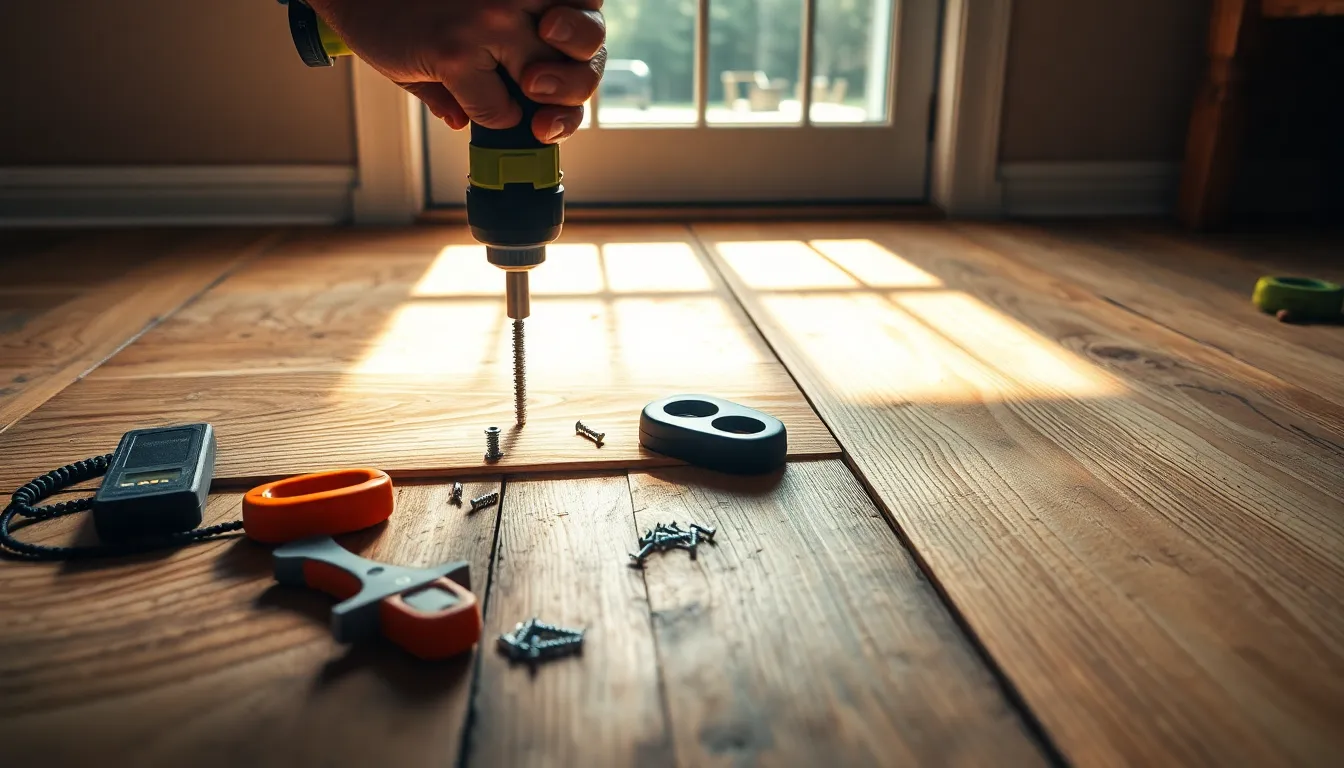 DIY fixes for squeaky wooden floor boards
