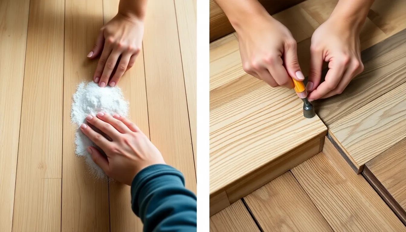 DIY fixes for squeaky wooden floor boards