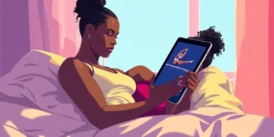 Olympic gymnast Jordan Chiles, 24, says she's 'serious' about her naps.png AI generated image using Flux AI