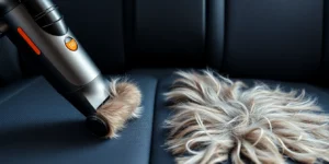 how to easily remove pet hair from car seats.png AI generated image using Flux AI