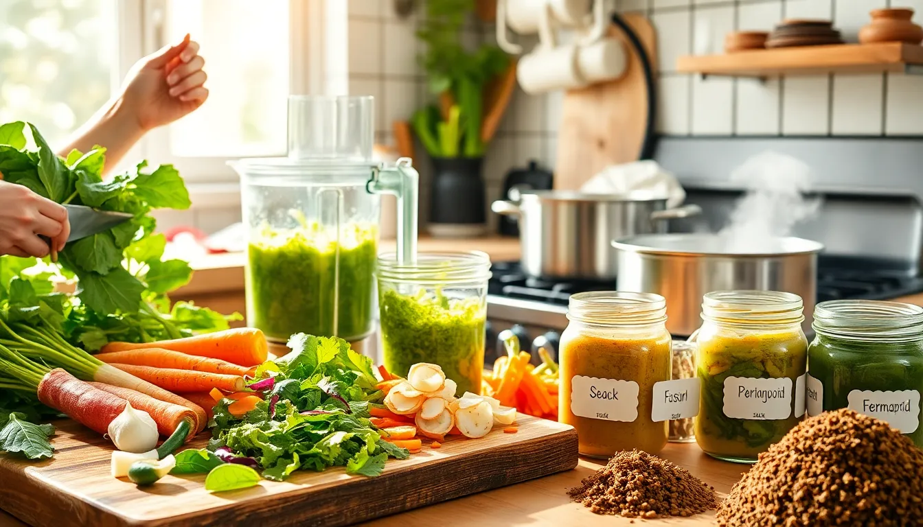 reduce food waste by using vegetable scraps