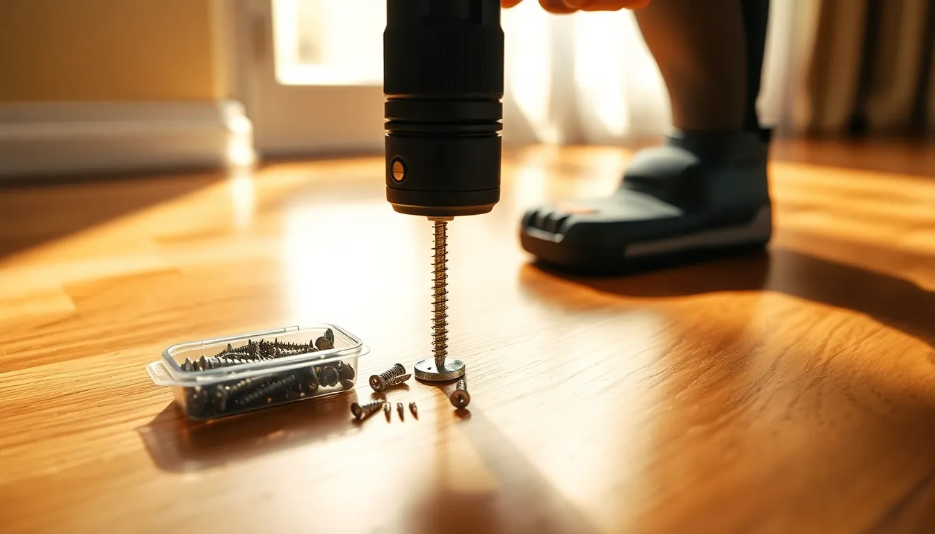 DIY solutions for squeaky wooden floors